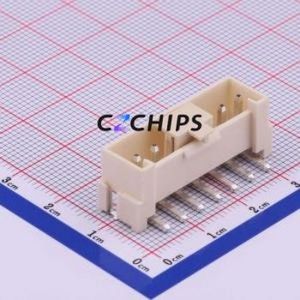 X9396WVS-07-9TSN Wire-to-Board Pin Header SMD,P=3.96mm Connector 1x7P 3.96mm Vertical Mount VH - Product Image 1