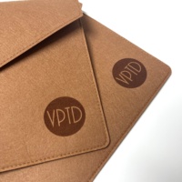 Sac de rangement en feutre pliable personnalisé Organisateur de couches Feutre A4 Classeur Document Enveloppe Sac