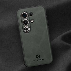 Itel S26Ultra用 磁気マットシープスキンテクスチャレザー耐衝撃バックケース Itel S25 Ultra 4G/S686LN用 ソフトTPUバンパー - Product Image 5