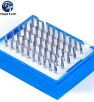 Fraise à dents en spirale en carbure pour routeur CNC, pour outils PCB/bois