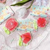 Jouet Squishy Pastèque d'été, Jouet Sensoriel Anti-Stress, Pâte à Modeler Douce et Mignonne pour la Décompression