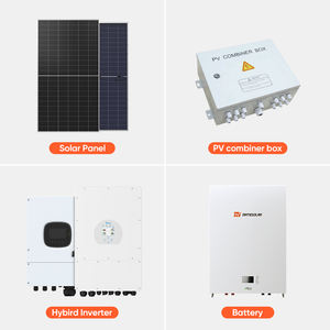 <span class=keywords><strong>Precio</strong></span> bajo Conjunto <span class=keywords><strong>completo</strong></span> Sistema de energía solar 10Kw 12Kw 15Kw 16Kw 20Kw Sistema de energía solar híbrido para el hogar - Product Image 2