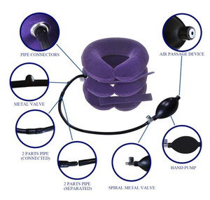 AOFIT collo gonfiabile barella collo depressor facile allungamento collo cervicale collare di trazione supporto - Product Image 3