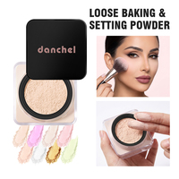 Poudre libre translucide imperméable en gros pour le maquillage, soyeuse, mate, anti-brillance, longue tenue, fixatrice de maquillage