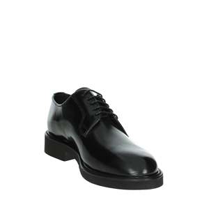 Chaussures habillées à lacets pour homme Hermann Scott, noires, 621 MICRO CLIPPER - Product Image 5