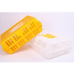 Proveedor de China Jaula de transporte de pollo vivo Caja de rotación de pollitos Caja de transporte de plástico para aves de corral Pato Granja de pollos - Product Image 5