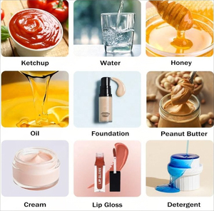 Machine manuelle à pression pour sauces (chocolat, tomate, salade), yaourts et confitures, 50 ml, haute précision, facile à utiliser, pour bouteilles et boîtes. - Product Image 6