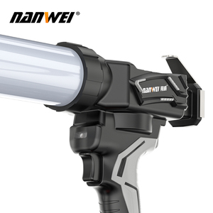 NANWEI 20V Batterie Li-ion <span class=keywords><strong>Pistolet</strong></span> à calfeutrer électrique sans fil Mastic <span class=keywords><strong>silicone</strong></span> robuste <span class=keywords><strong>de</strong></span> qualité industrielle - Product Image 4