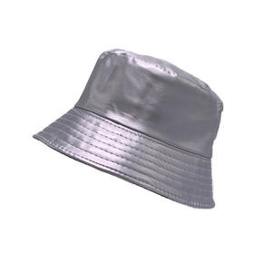 새로운 디자인 Pu 패션 방수 낚시 모자 여자 태양 양동이 냉각 태양 베일 하드 모자 - Product Image 5