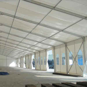 Toptan alüminyum çerçeve olaylar için bir şekil büyük açık beyaz Marquee çadır düğün çadırları - Product Image 6