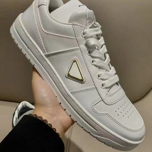 Retro-inspired Fashionable Casual <b>Sneakers</b> PPD Low-top Lace-up Genuine Leather Light Weight Summer Autumn Spring - Product Image 3