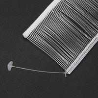 Épingle à étiquette fine en forme de D de haute qualité en plastique nylon et PP pour vêtements chaussures sacs-à utiliser avec des accessoires de vêtement de pistolet à étiquette