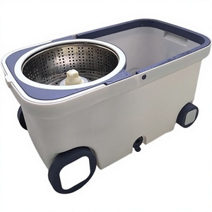 Mopa Giratoria 360° con Ruedas, <span class=keywords><strong>Herramientas</strong></span> de Limpieza para el Hogar - Product Image 1