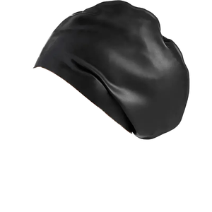 Bonnet de bain en silicone sur mesure pour cheveux longs, tresses et dreadlocks – Protection et entraînement - Product Image 1