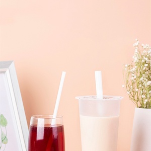 Colored Drinking Bendy Pla Straw Disposable Straw Biodegradable Straws