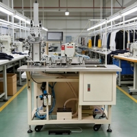 Schnellwechsel-Münzfach-Einstickmaschine mit Vollservoantrieb, Geräuscharm, Programmierbar, Flachbett-Münzfach-Nähmaschine