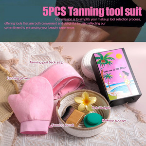 Juego de 5 Guantes Aplicadores de Loción Corporal Autobronceadora, Herramientas Ideales para una Aplicación Uniforme de Lociones, Aceites Bronceadores y Productos para el Cuidado de la Piel - Product Image 4
