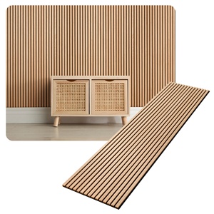 Panel acústico <span class=keywords><strong>de</strong></span> fibra <span class=keywords><strong>de</strong></span> poliéster <span class=keywords><strong>de</strong></span> acupanel <span class=keywords><strong>de</strong></span> Diseño <span class=keywords><strong>de</strong></span> Interiores paneles <span class=keywords><strong>de</strong></span> pared <span class=keywords><strong>de</strong></span> <span class=keywords><strong>madera</strong></span> <span class=keywords><strong>de</strong></span> listón acústico <span class=keywords><strong>de</strong></span> roble Natural para cine en casa - Product Image 1