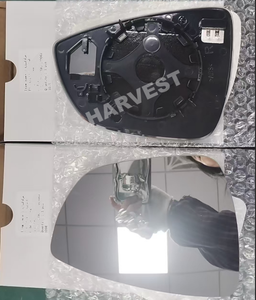 زجاج مرآة السيارة مع أو بدون قاعدة من البلاستيك المقوى (ABS)، مرايا أبواب السيارة، زجاج مرآة كروم مناسب لسيارات زيتا 95-02 وإسكيب مع خاصية كشف النقطة العمياء - Product Image 4