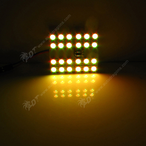 Lampe d'ambiance LED RGB 5050 SMD 15 24 36 pour intérieur de voiture, plafonnier, éclairage de lecture avec connecteur BA9S T10 à ressort - Product Image 5