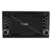 Estéreo para Auto de 7 Pulgadas y 2 Din para Audi A4 B7 B6 S4 RS4 Seat Exeo 2008-2012, Pantalla Táctil, WiFi, GPS, BT, Video, Audio, Radio para Auto Android