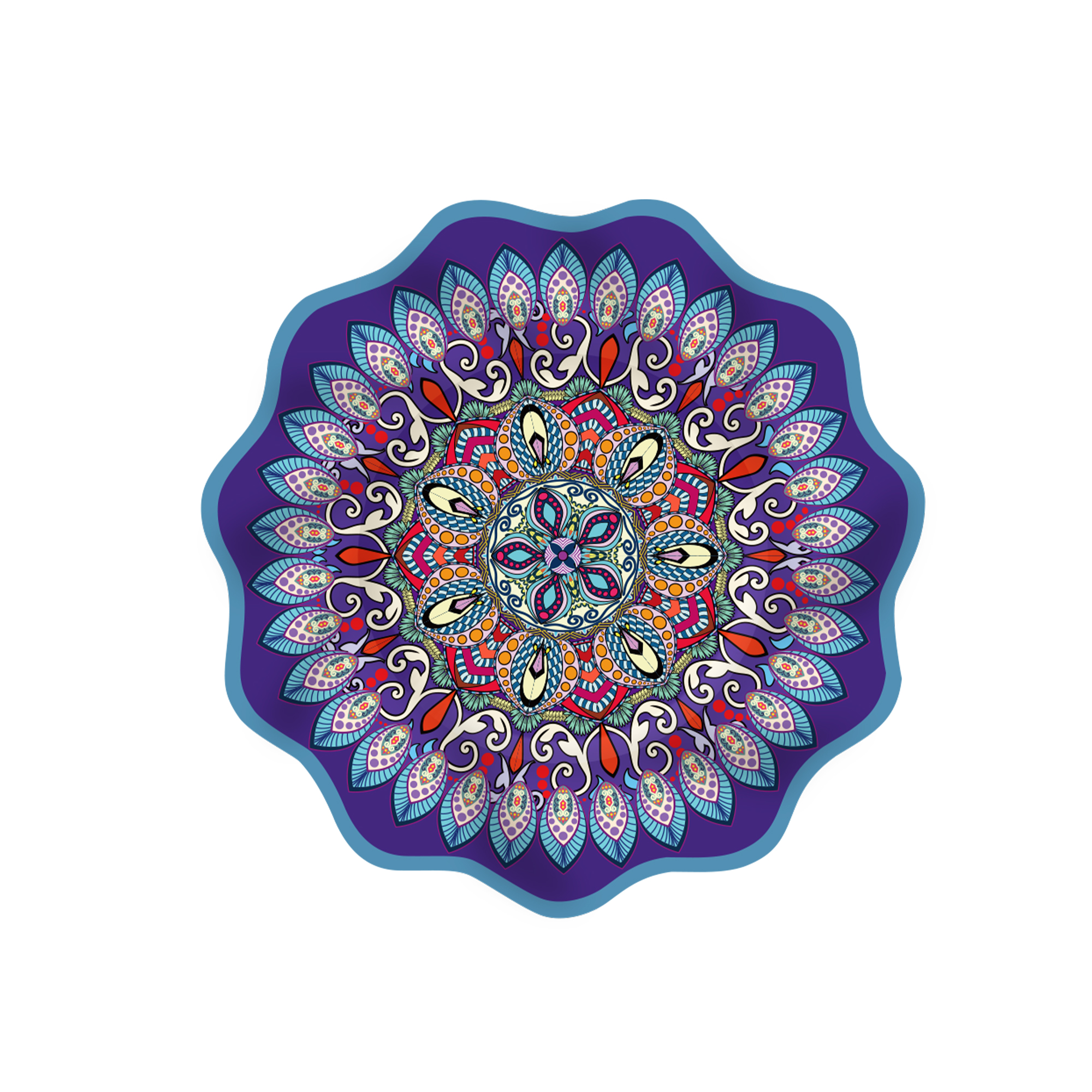 Plato de papel de 10.5 pulgadas