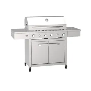 Outdoor Stainless Steel Gas Grill Restaurant Flameless Gas Grill Gas Bbq Grill