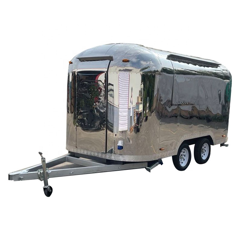 Concession Trailer with Porch 2025 New Design, Fully Equipped