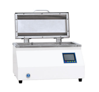 Bain-marie de laboratoire à commande PID par micro-ordinateur pour tests chimiques, réservoir d'eau thermostaté 3-en-1 avec bécher réglable