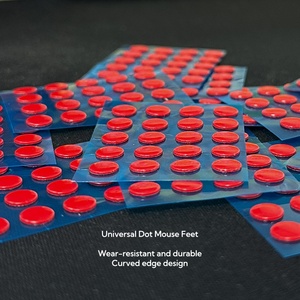 Custom 3M Adhesive Wear-Resistant <b>Mouse</b> Glide Small Dot <b>Mouse</b> Skates Smooth Curved Edge PTFE <b>Mouse</b> Feet for Esports Gaming - Product Image 3