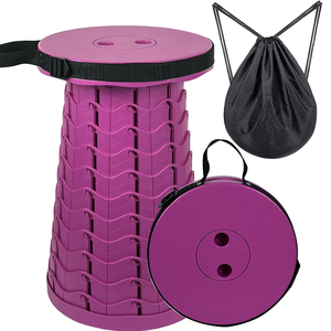 Miaow siège télescopique pliable portable robuste personnalisé extérieur réglable en hauteur tabouret pliant rétractable - Product Image 3