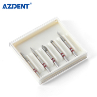 Top vente 5 pièces/boîte dentaire AZDENT zircone diamant fraise Kit
