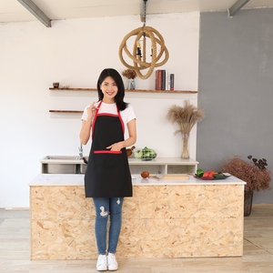 Tùy chỉnh màu xanh lá cây trái cây màu xanh lá cây cà phê hồ màu xanh sapphire đen trắng tím rượu vang đỏ đỏ đỏ tươi màu đỏ vàng cam tạp dề - Product Image 5