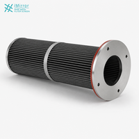 Cartucho de Filtro de Aire Plegado con Recubrimiento Nano, Alta Tasa de Captación para Reciclaje de Polvo Metálico de Aleación Ultrafina