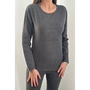 Conjunto Térmico de Doble Cara Color Antracita para Mujer, Venta al Por Mayor - Product Image 3