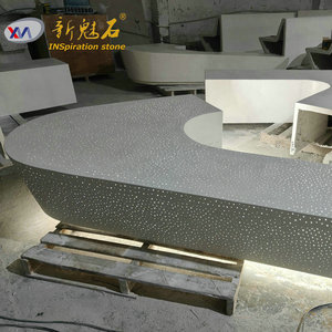 Nuevos Materiales de Construcción de Piedra, Banco Iluminado, Tamaño Personalizable, Muebles de Patio para Exteriores - Product Image 1
