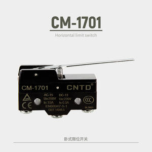 CNTD Changde Electric CM <b>Micro</b> <b>Switch</b> CM-1701 Self-Resetting Limit Travel with Long Handle - Product Image 4