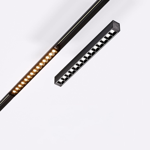 OEM Magnetic Led Linear Track Lighting Dimmable Rail Recessed Grille Light Floodlight Ceiling Spotlight LED Magnetic Track Light