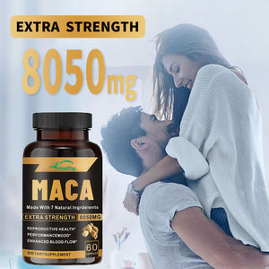 Suplemento Dietético de Maca Extra Fuerte - Hecho con 7 Ingredientes Naturales, Apoya la Vitalidad y el Rendimiento Masculino, 60 Cápsulas - Product Image 4