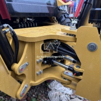 Caterpillar digunakan Backhoe Loader Cat 416E dengan EPA/CE Wheel Loader Backhoe Excavator 416E untuk dijual