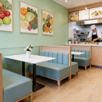 Table et chaises pour salon de thé, restaurant, café, banquette murale, canapé, table et chaises pour snack-bar, pâtisserie