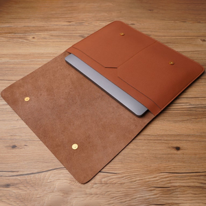 13 Inch Laptop Sleeve PU Leather Protective Laptop Bag Computer Pouch Sleeve Storage Bags
