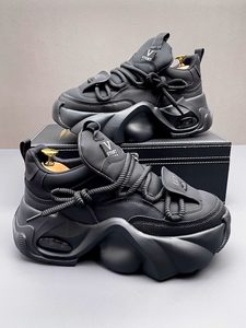 Zapatos de Hombre de Talla Grande para Chicas, Deportes al Aire Libre, Senderismo, Correr, Suela Gruesa, Zapatos de Hombre Nuevos que Aumentan la Estatura - Product Image 4
