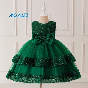Vestido Formal Rosa de Verano Meiqiai ODM <span class=keywords><strong>para</strong></span> <span class=keywords><strong>Niñas</strong></span> de 1 a 3 Años, Vestido de Fiesta <span class=keywords><strong>para</strong></span> <span class=keywords><strong>Niñas</strong></span> de 4 a 8 Años, Bordado con Lazos, Tela de Lana L2220 - Product Image 6