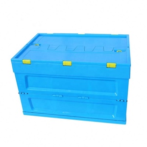 Standard Plastic Folding Crate For Vegetable And Fruit Transporting
