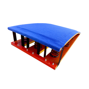 Colchoneta de Gimnasia de Alta Calidad, Suave/Rígida, Aprobada por la FIG, Marca <span class=keywords><strong>XOT</strong></span>, Modelo <span class=keywords><strong>XOT</strong></span>-1045, Nueve Resortes, 120CM X 60CM, Antideslizante, Roja - Product Image 1