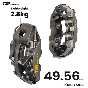TEI P42 Super Racing pinza <span class=keywords><strong>4</strong></span> Pot Racing Kit 286mm disco grande freno per Honda Civic EK4 EK9 ES1 EM2 EP3 FB2 FB4 FC1 FK7 FK8 FL1 - Product Image 3