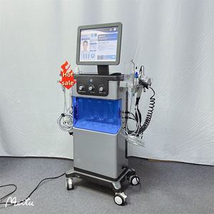 14 en 1 hydra Dermabrasion Machine de beauté du visage Hydrafacy Acuvue Hydraluxe équipement hydro jet d'oxygène peel Analyseur professionnel - Product Image 2