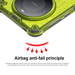 Coque d'armure antichoc pour <span class=keywords><strong>Huawei</strong></span> NOVA 11 <span class=keywords><strong>PRO</strong></span> <span class=keywords><strong>Nova10</strong></span> Silicone + PC coque de téléphone en nid d'abeille transparente pour <span class=keywords><strong>Huawei</strong></span> P60/P60 <span class=keywords><strong>PRO</strong></span> - Product Image 2