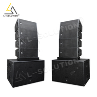 Speaker Line Array Aktif H20 Active Dual 10 Inch 700w Dua Jalur, Subwoofer Aktif H228 Dual 18 Inch, Kit Speaker Line Array